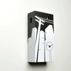 Orologio a cucu' Cucucity da parete in legno laccato