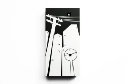 Orologio a cucu' Cucucity da parete in legno laccato