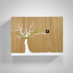 Orologio a cucu design in legno con sensore di luce Cucuruku