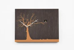Orologio a cucu design in legno con sensore di luce Cucuruku