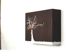 Orologio a cucu design in legno con sensore di luce Cucuruku