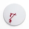 Orologio da parete in legno bianco Time2play