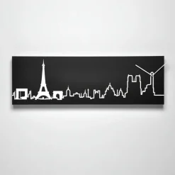 Orologio da parete Skyline Milano New York Parigi