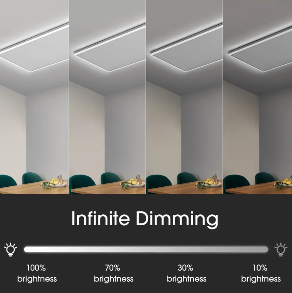 Pannello radiante ad infrarossi da soffitto Crystal Cielo Smart