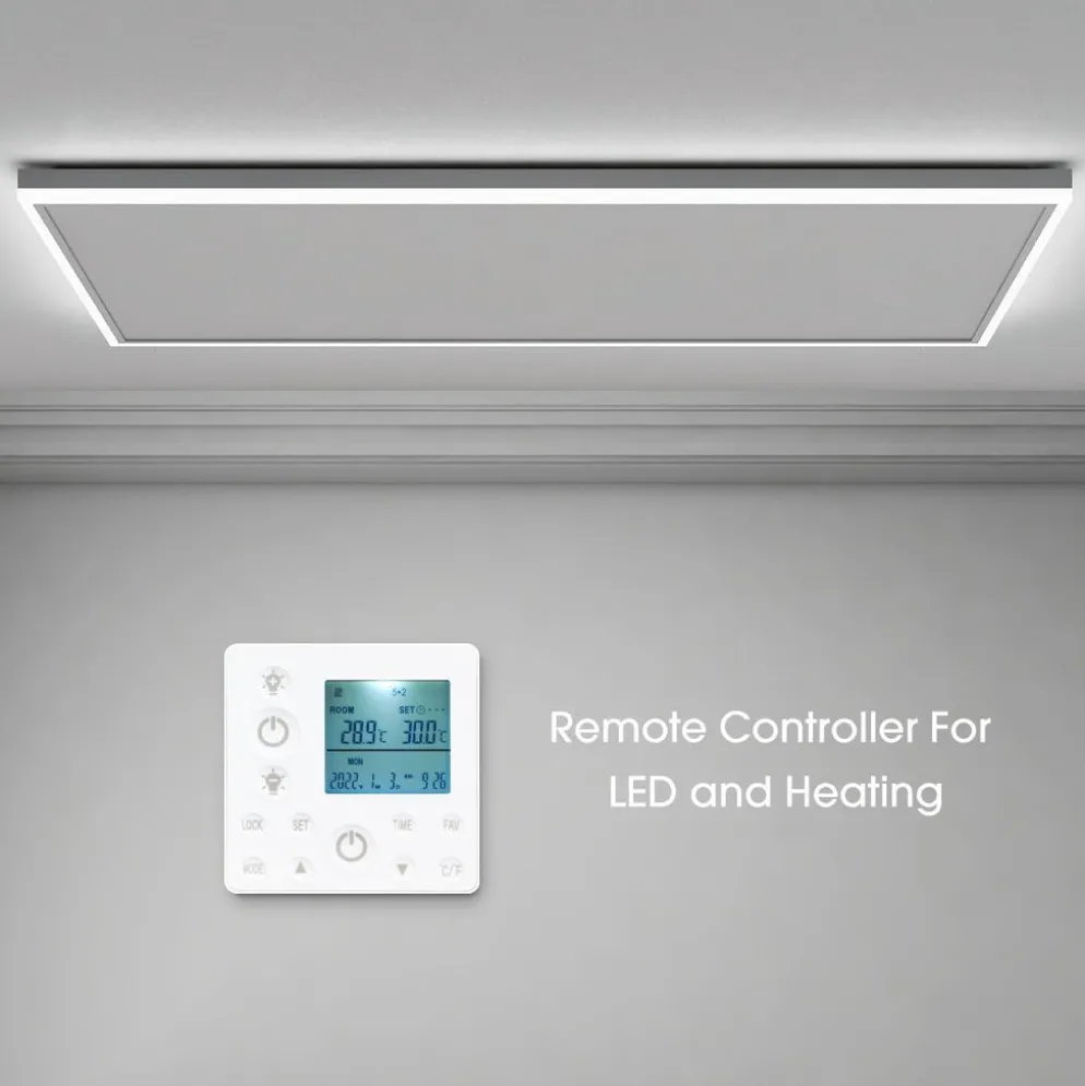Pannello radiante ad infrarossi da soffitto Crystal Cielo Smart
