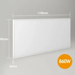 Pannello radiante ad infrarossi da soffitto Crystal