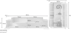 Parete attrezzata Krisen Living