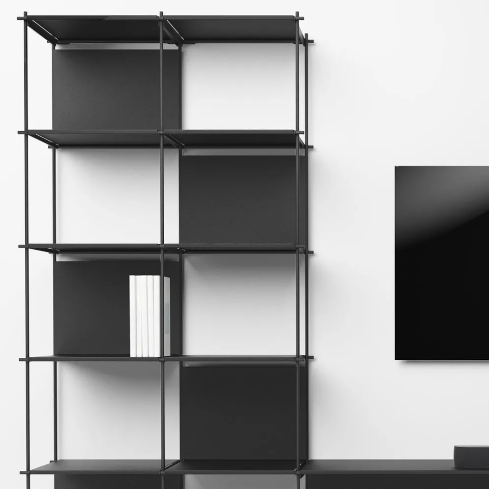 Parete attrezzata libreria Miyoko 42