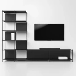 Parete attrezzata libreria Miyoko 42