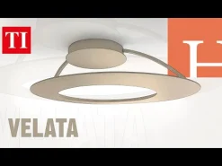 Plafoniera da soffitto a LED Velata