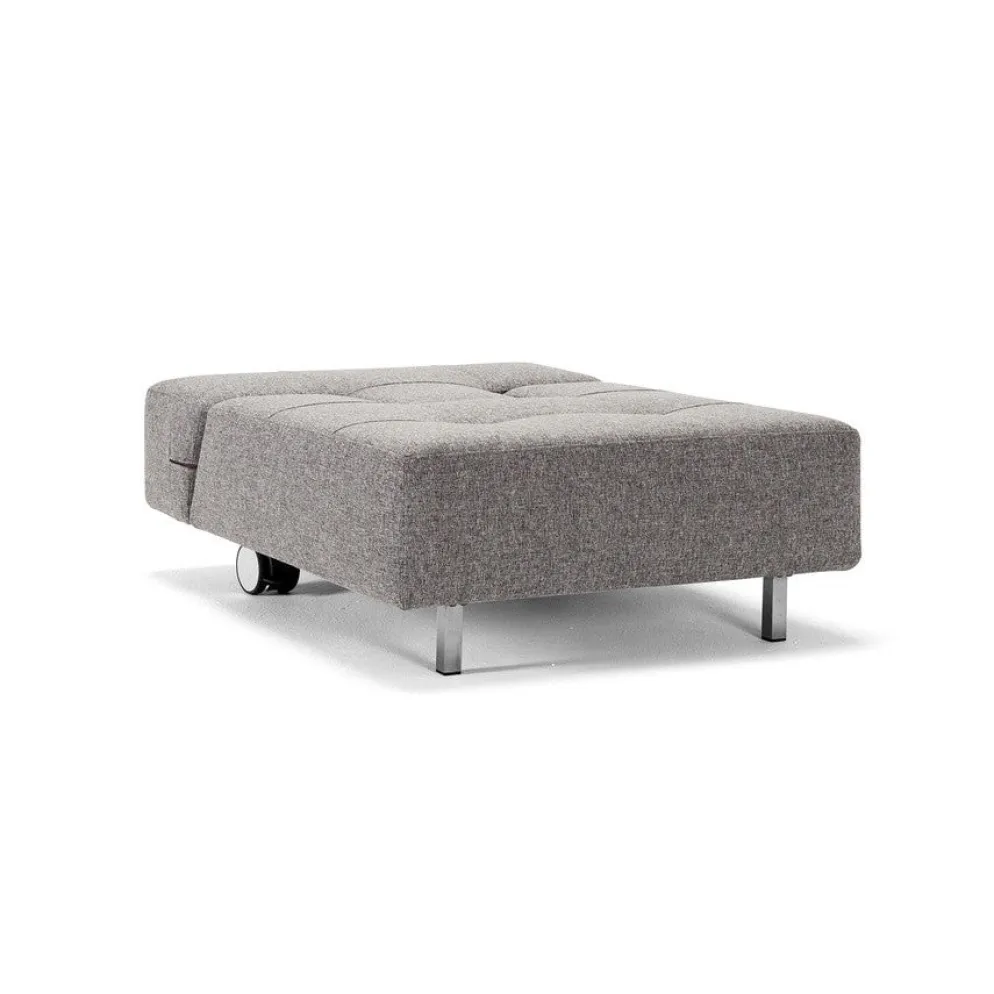 Poltrona con ruote trasformabile in pouf Longhorn