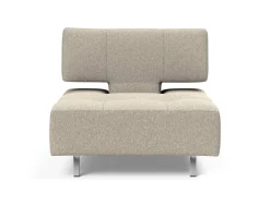 Poltrona con ruote trasformabile in pouf Longhorn