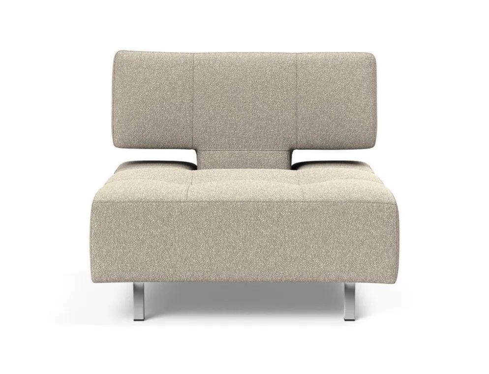 Poltrona con ruote trasformabile in pouf Longhorn