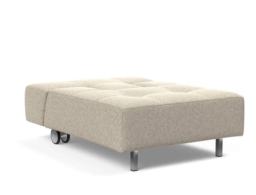 Poltrona con ruote trasformabile in pouf Longhorn