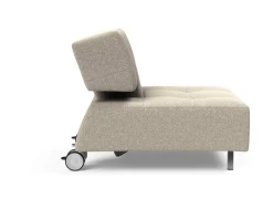 Poltrona con ruote trasformabile in pouf Longhorn