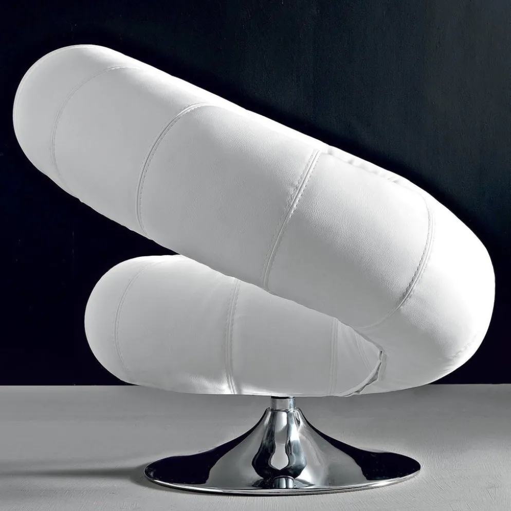 Poltrona design moderno Polis Girevole