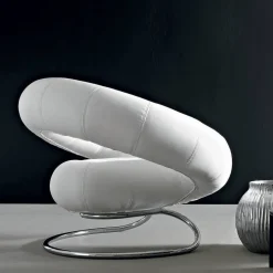 Poltrona design moderno Polis Fissa