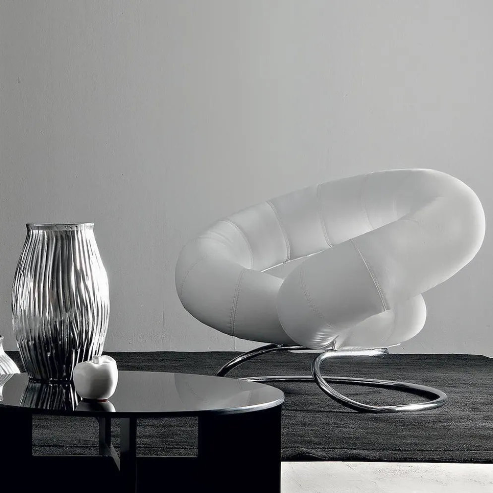 Poltrona design moderno Polis Fissa