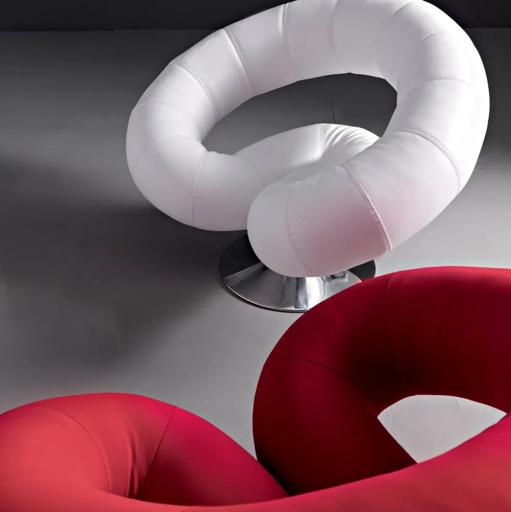 Poltrona design moderno Polis Fissa