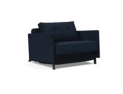 Poltrona letto con braccioli Cubed Arm 90