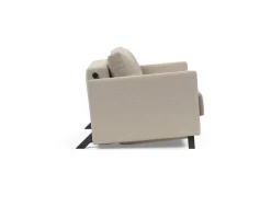 Poltrona letto con braccioli Cubed Arm 90