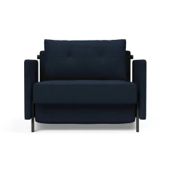 Poltrona letto con braccioli Cubed Arm 90