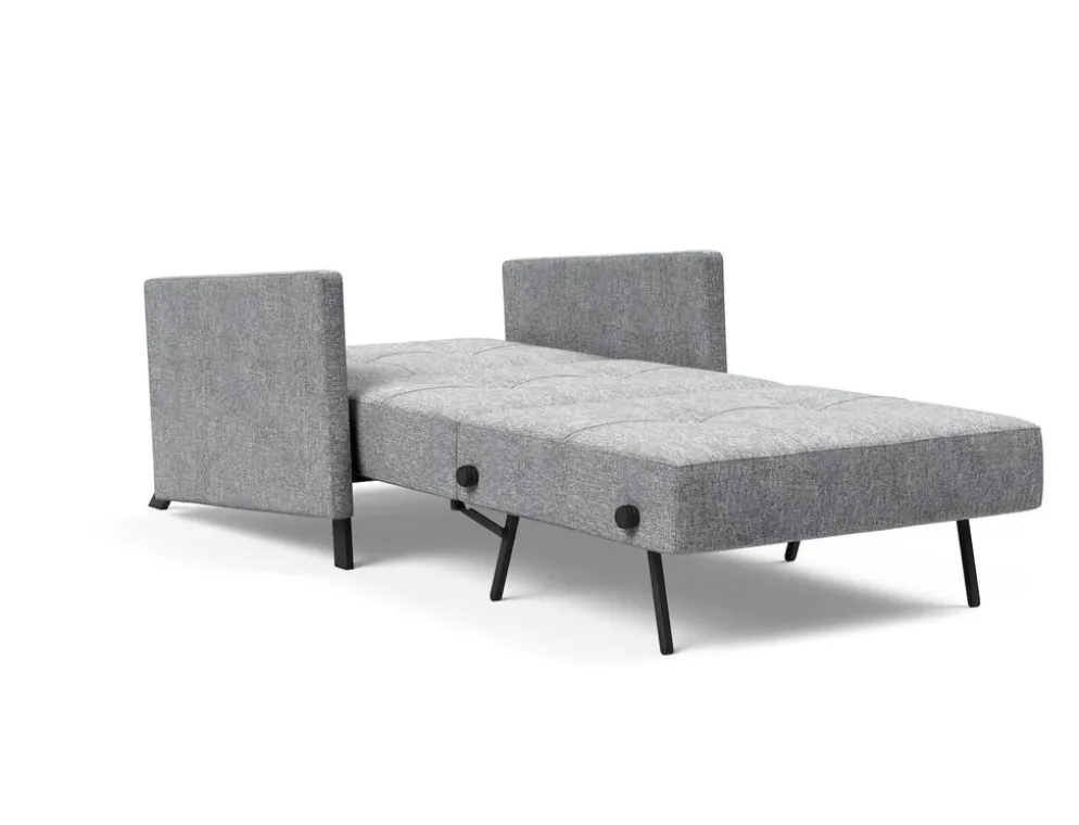 Poltrona letto con braccioli Cubed Arm 90