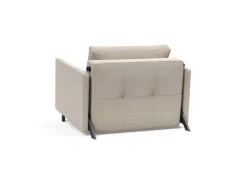 Poltrona letto con braccioli Cubed Arm 90