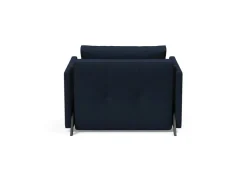 Poltrona letto con braccioli Cubed Arm 90