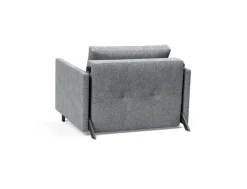 Poltrona letto con braccioli Cubed Arm 90