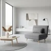 Poltrona letto singolo in tessuto Garner Lines
