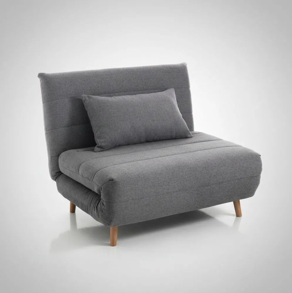 Poltrona letto singolo in tessuto Garner Lines
