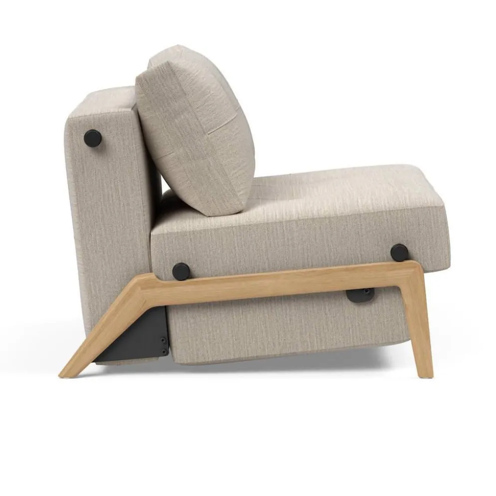 Poltrona letto trasformabile letto singolo Cubed