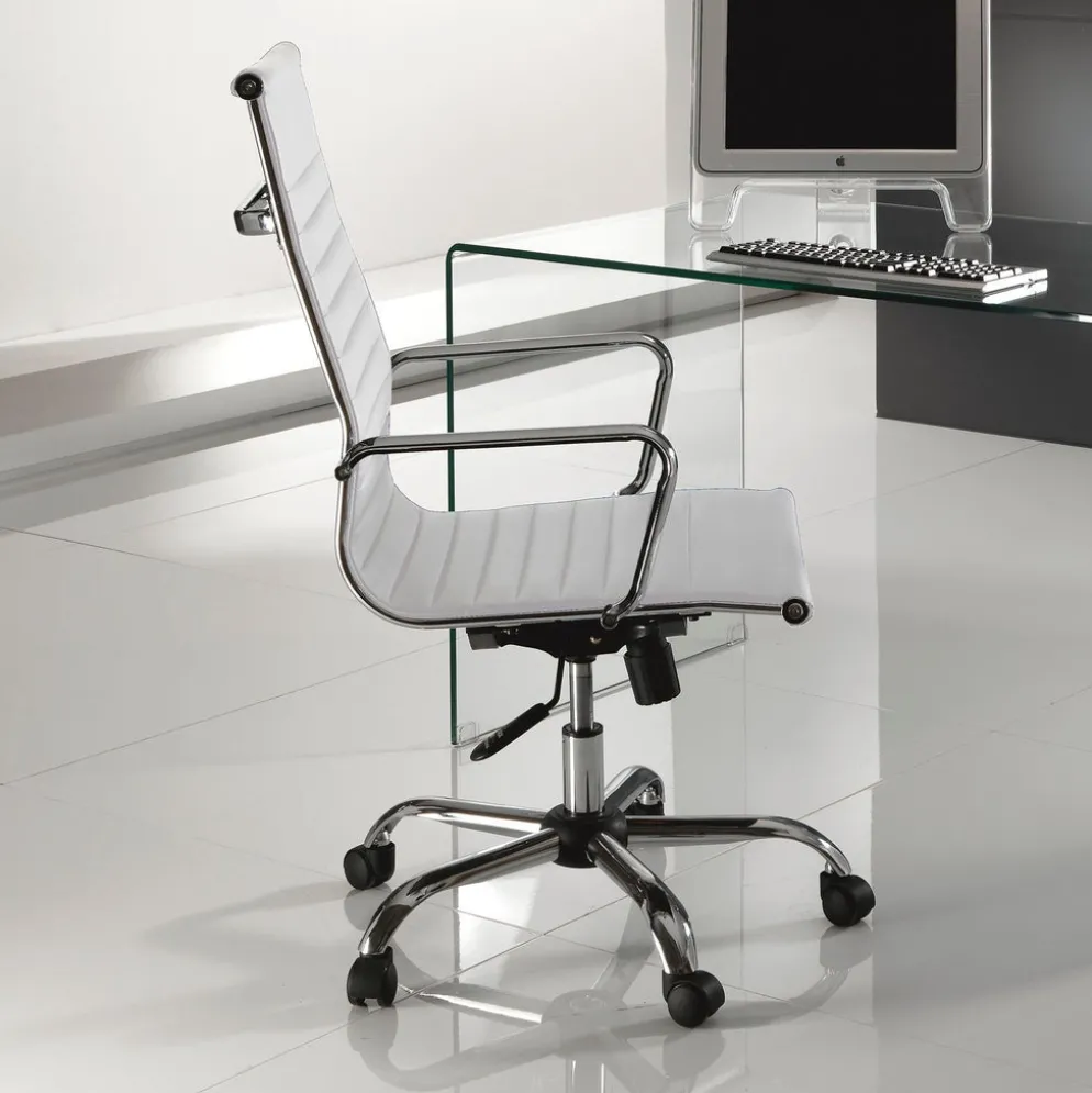 Poltrona presidenziale Duty White