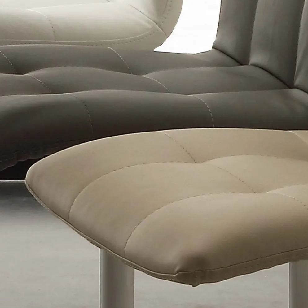 Poltroncina design moderno Veikko per sala pranzo
