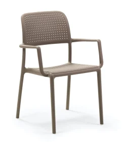 4 poltroncine da giardino impilabili Kendal