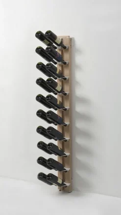 Portabottiglie da parete in legno Zia Gaia Mono