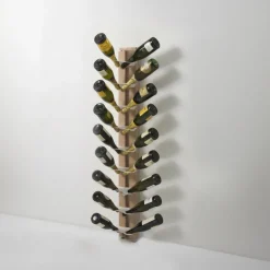 Portabottiglie da parete in legno Zia Gaia Mono