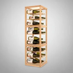 Portabottiglie in legno Zia Babele 3