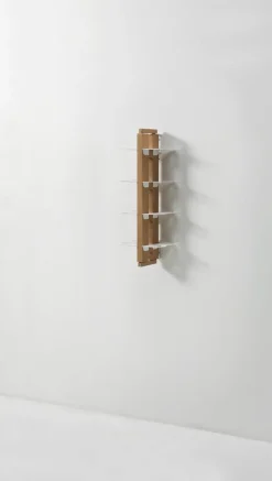 Portabottiglie vino da parete design Zia Gaia Bifacciale