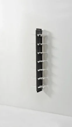 Portabottiglie vino da parete design Zia Gaia Bifacciale
