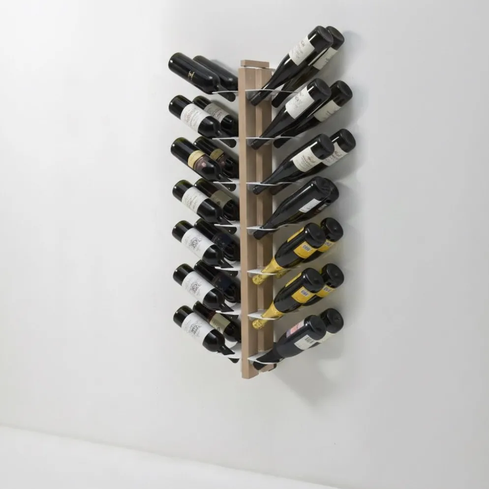 Portabottiglie vino da parete design Zia Gaia Bifacciale