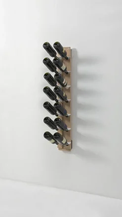 Portabottiglie vino in legno da parete Zia Gaia Mono