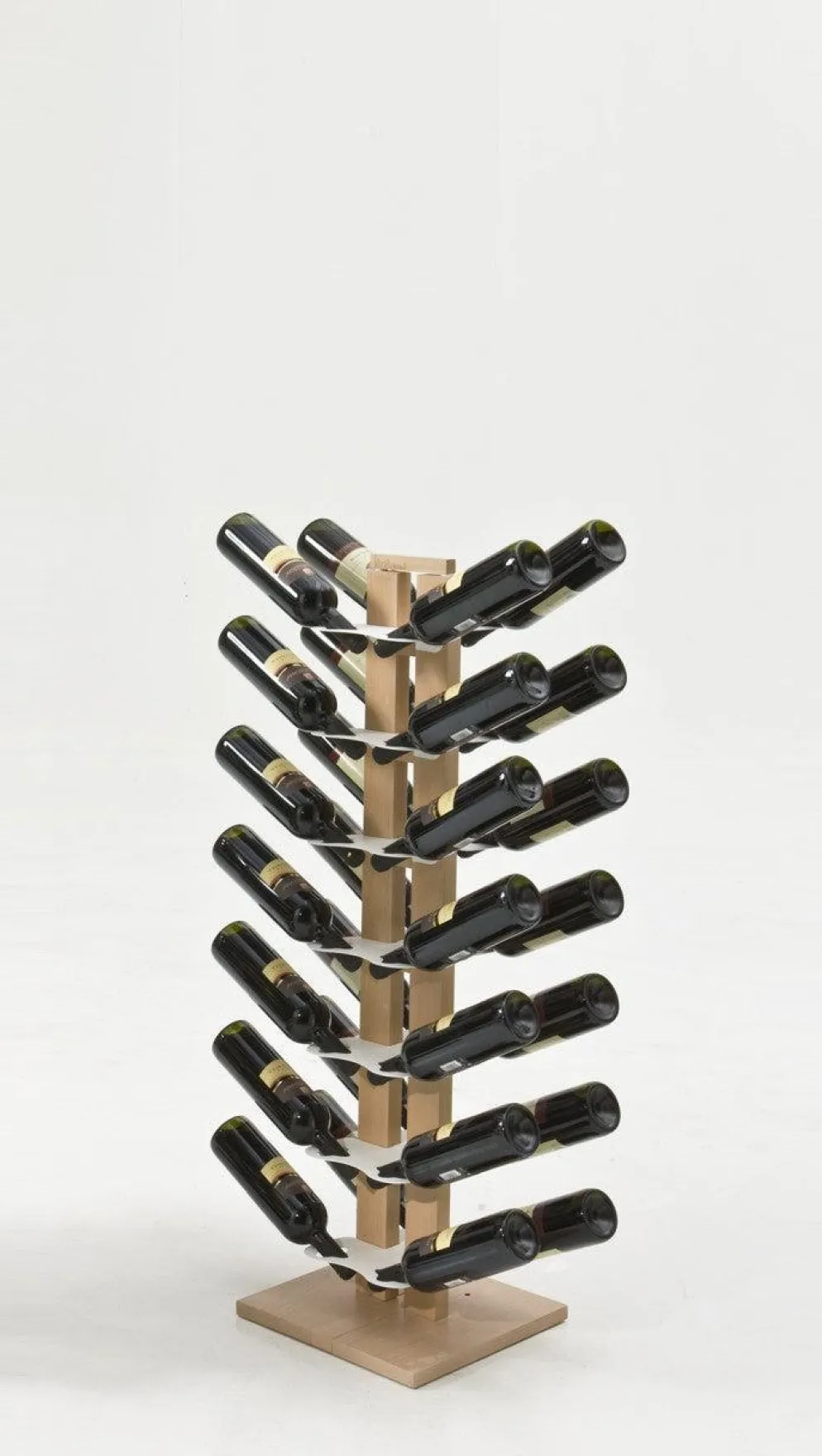 Portabottiglie vino in legno Zia Gaia Bifacciale