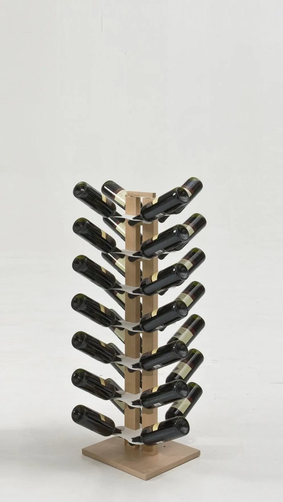 Portabottiglie vino in legno Zia Gaia Bifacciale