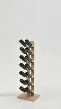 Portabottiglie vino in legno Zia Gaia Mono