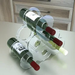 Portabottiglie vino in plexiglass Avel