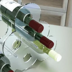 Portabottiglie vino in plexiglass Avel