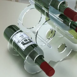 Portabottiglie vino in plexiglass Avel
