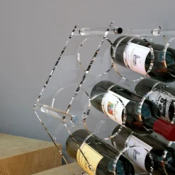 Portabottiglie vino in plexiglass Gleran